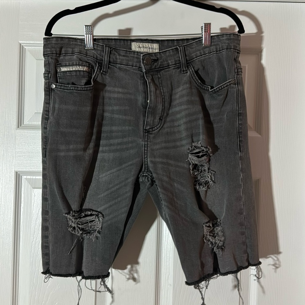 Calvin Klein Jean Shorts Size 33